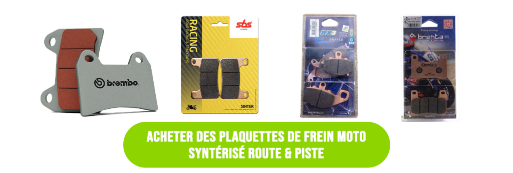 Plaquette de frein moto Syntérisé Route et Piste brembo sbs brenta street moto pièce