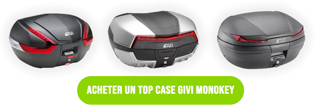 Top Case Givi Monokey Maxia v58 v47 v45 street moto pièce