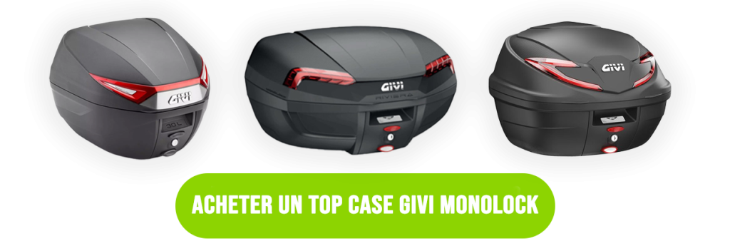 Top Case Givi Monolock c30 e46 b360 street moto pièce